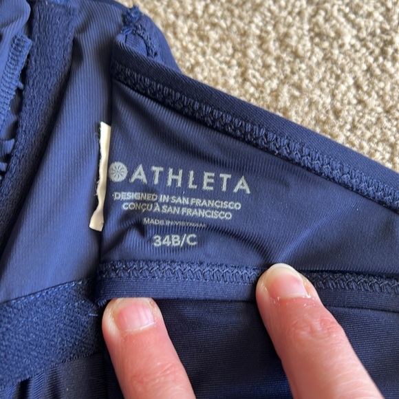 Athleta Tankini top size 34 B/C - Picture 3 of 3